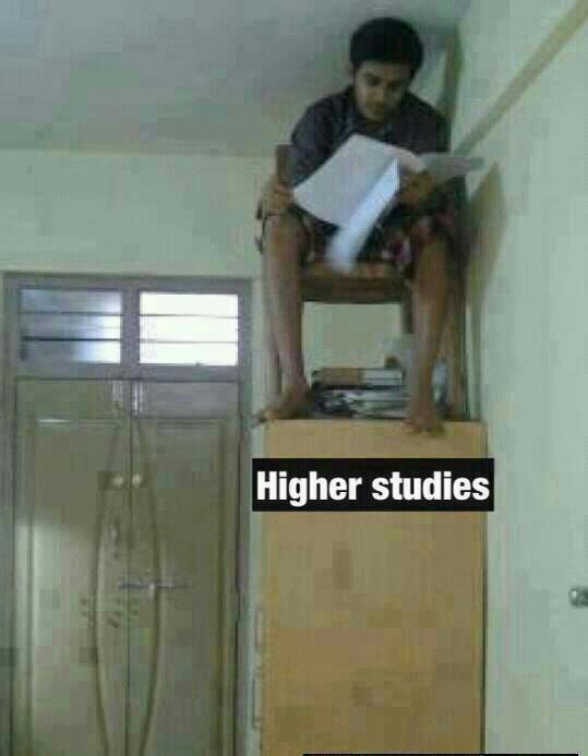 Higher Studies - meme