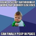 Secret Bathroom Success