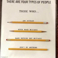 Four types of people