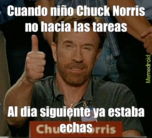 Ese Chuck Norris - meme