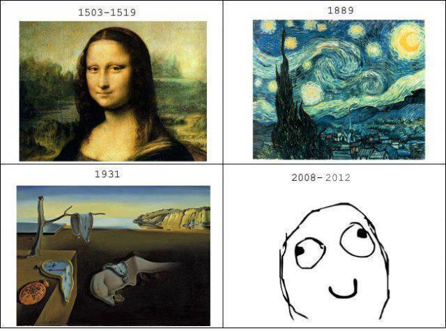 Evolution of Art - meme