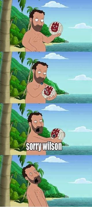 sorry wilson - meme