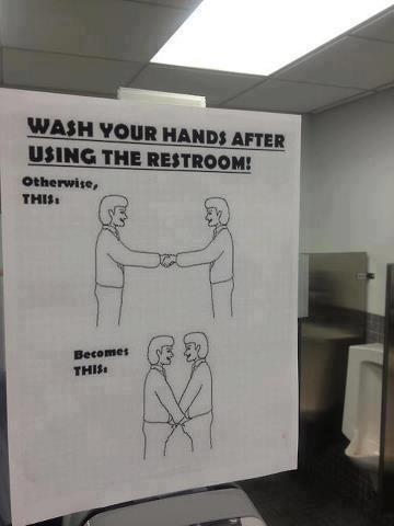 wash your hands - meme