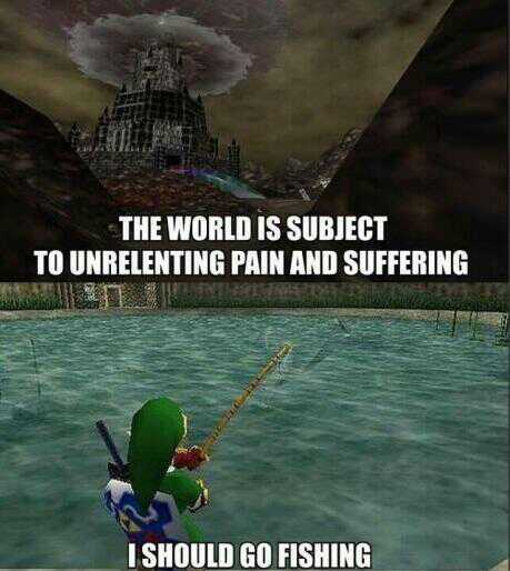 Hyrule can save it self, right? - meme