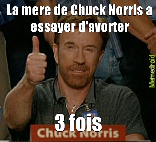 chucky norris - meme