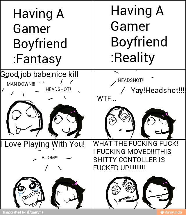 Gamer Boyfriend - meme