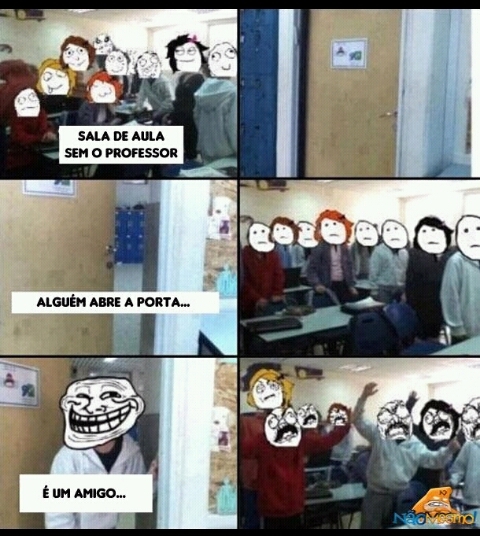 sala de aula - meme
