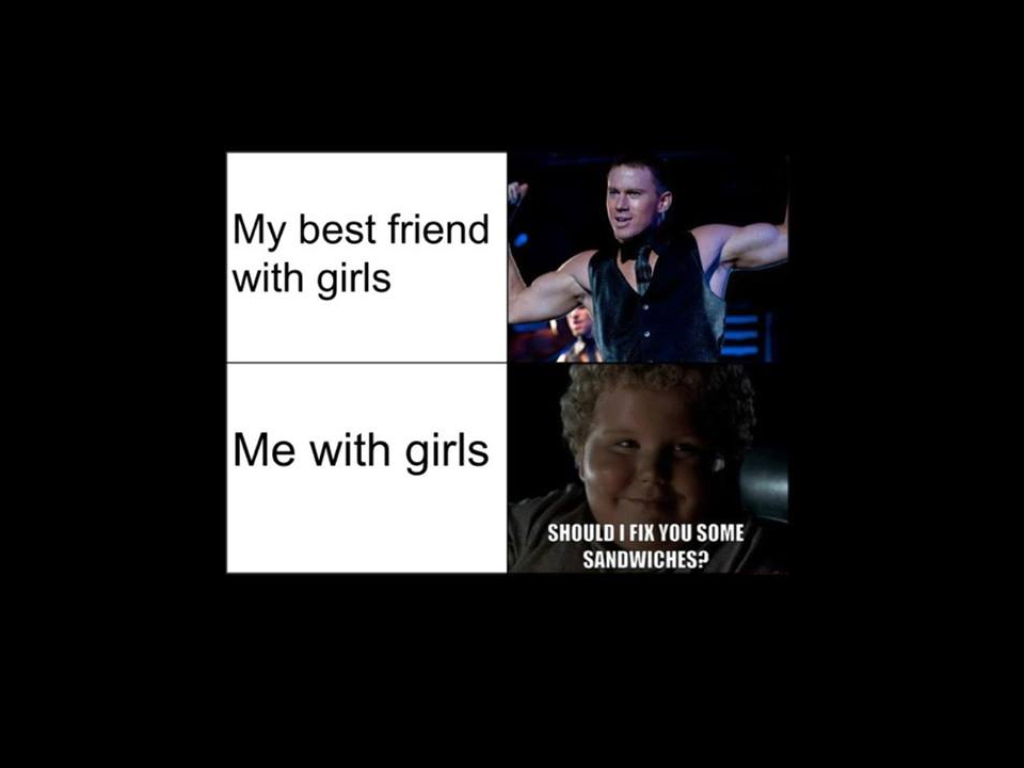 Me with girls - meme