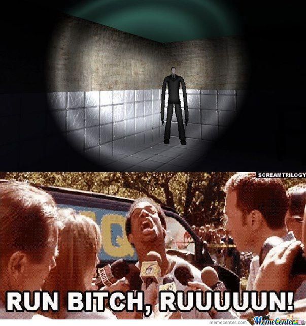 run bitch runn - meme