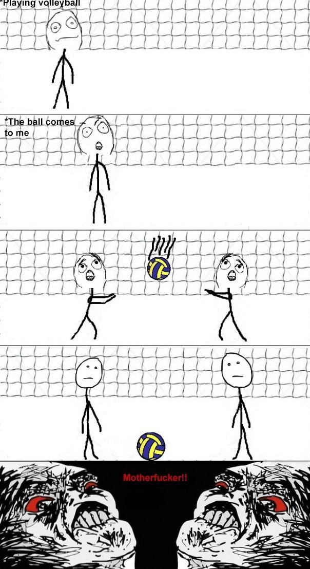VolleyBall...!! - meme