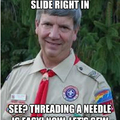 Creepy Scout Leader