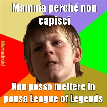 league of Legends - meme