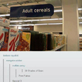 Adult cereals... Why...