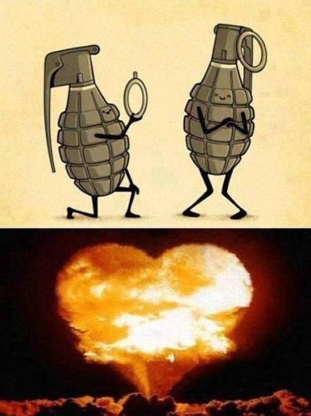 explosive love - meme
