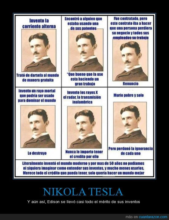 Nikola Tesla - meme