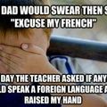 Excuse my French