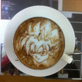 Goku en un cafe perfecto XD