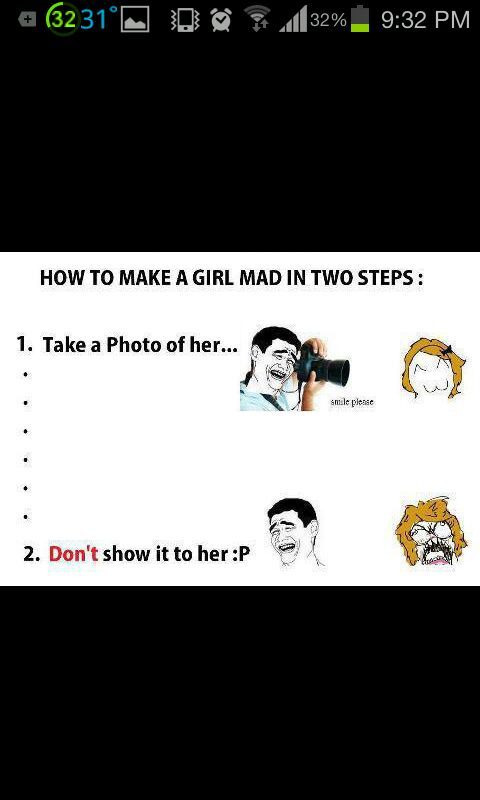 how to piss off a girl - meme