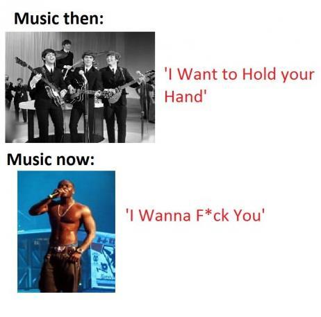 music is fuc#ed this days.. - meme