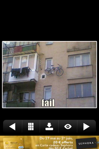 Lui au moins il ne risque pas de se faire voler son vélo!!! - meme