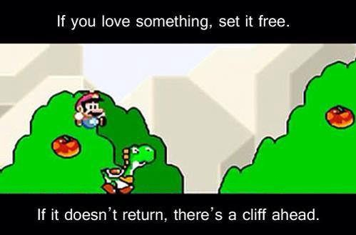 True love Mario - meme