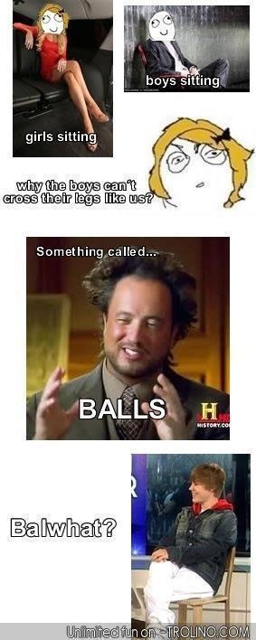 hairy balls - meme