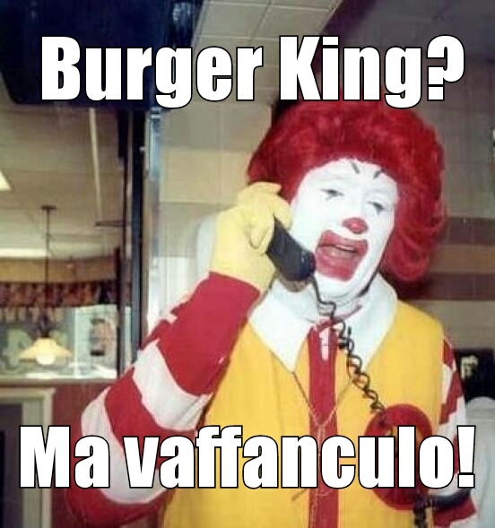 Fuck burger king - meme