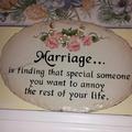 marriage..