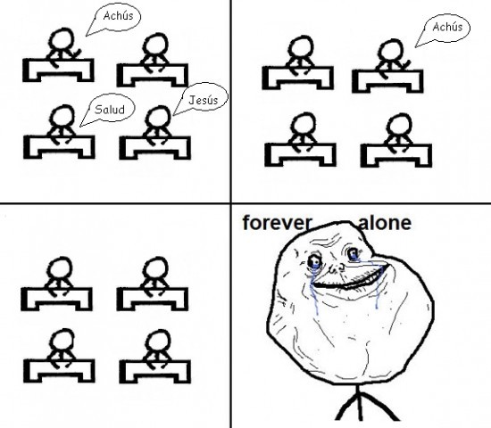 Forever Alone P Meme Subido Por Elmonjecd Memedroid