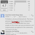 had to reinstall memedroid and decided to read the reviews.