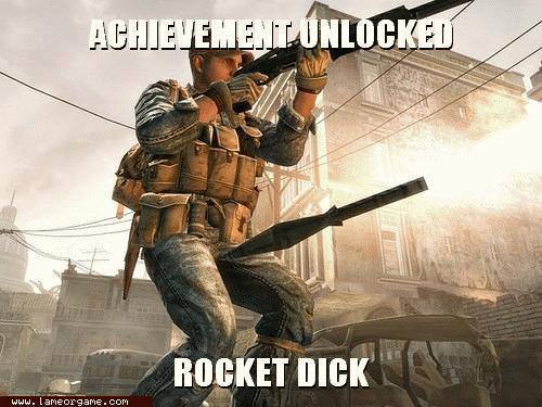 DICK ROCKET POWAAAA! - meme