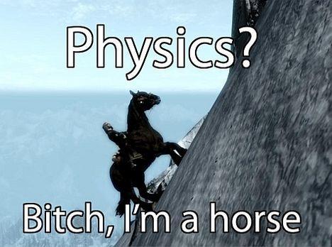 take that physics - meme