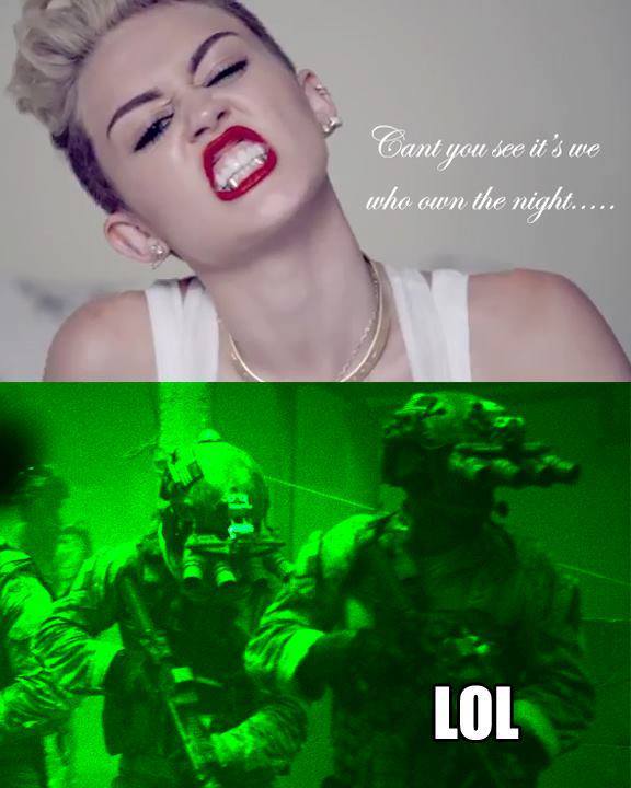 not you miley!!! - meme