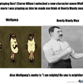 Overly Manly Wolfgang