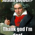 Lucky Beethoven...