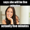 five mins
