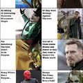 Villains from movies and their needs