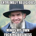 Good Guy Amish guy