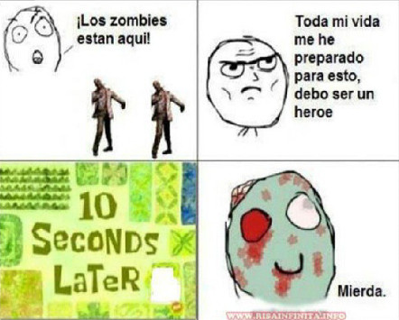 putos zombies - meme