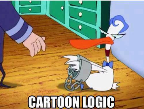cartoon logic - meme