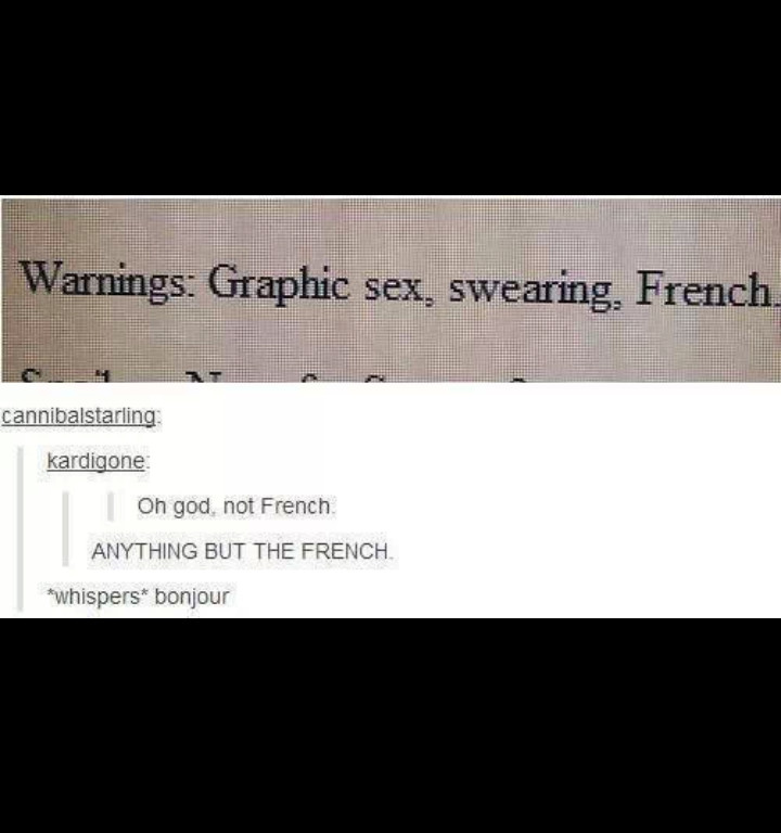 no not french - meme