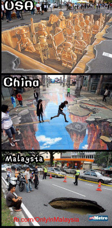 only in Malaysia - meme