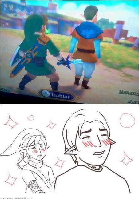 Oh, Link... - meme