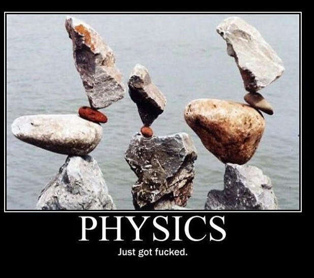 impossible physics - meme