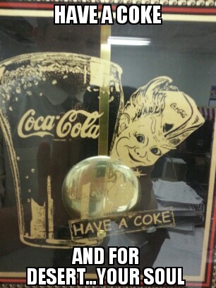Coke makes you a psycho - meme