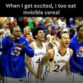 invisible cereal