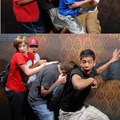 Bros losing their cool in a haunted house. A beautiful thing.