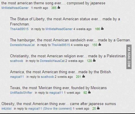 most American comments ever - meme