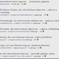 most American comments ever