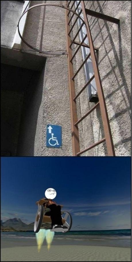 Handicapped - meme